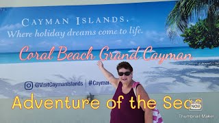 Our Day at Seven Mile Beach Grand Cayman off RCCL's Adventure of the Seas