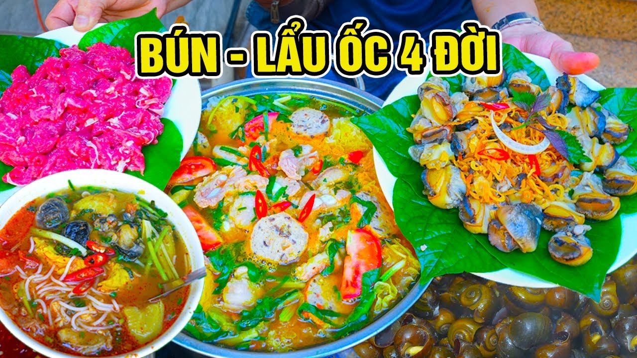 Lẩu Ốc – Bún Ốc Gia Truyền 4 Đời | Bí Quyết Nước Dùng Ngon Không Cần Dùng Xương