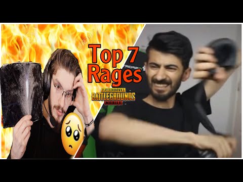 When Streamers Rage in PUBG Mobile ! Top 7