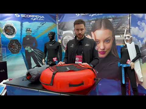 Видео: Буй-тороид Scorpena Q для фридайвинга