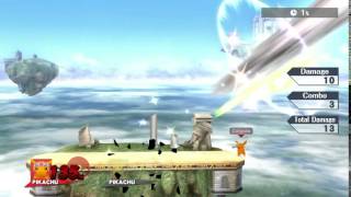 SSB4 - Pikachu FF Fair into Dash Attack Kill Confirm