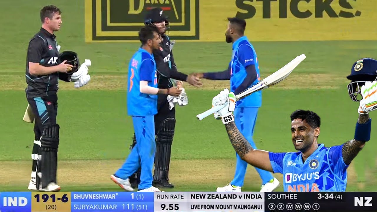 India vs New Zealand 2nd T20 Match Full Highlights, IND vs NZ 2nd T20 ...
