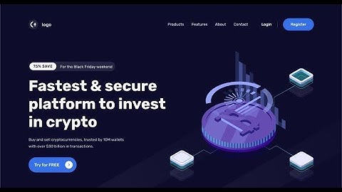 Bitcoin Full page website using Next JS and Tailwind CSS