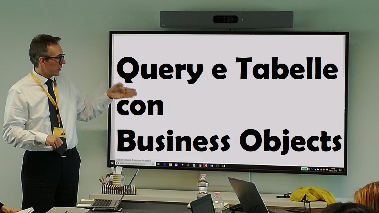 Query e tabelle con Business Objects - Italiano - Corso Business ...