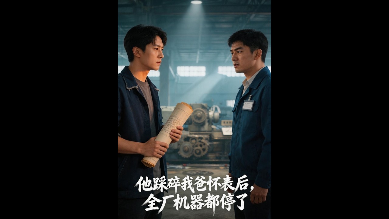 【一口气看完】《他踩碎我爸怀表后，全厂机器都停了》怀表被踩碎那一刻，他拿起镊子，让所有人都闭嘴了。#短剧 #AI短剧 #逆袭 #drama #爽剧 #鲨鱼先生