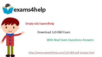 Oracle 1z0-060 PDF Dumps Questions Answers