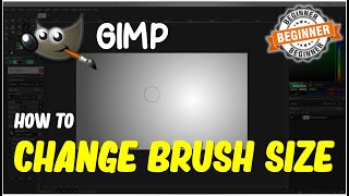 Gimp How To Change Brush Size