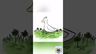 Lil Goose🍀 #art #drawing #illustrative