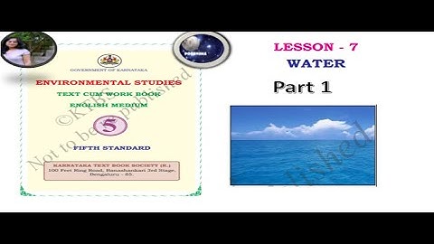lesson 7 water part1