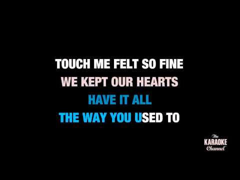 Didn't We Almost Have It All in the Style of "Whitney Houston" with lyrics (no lead vocal)