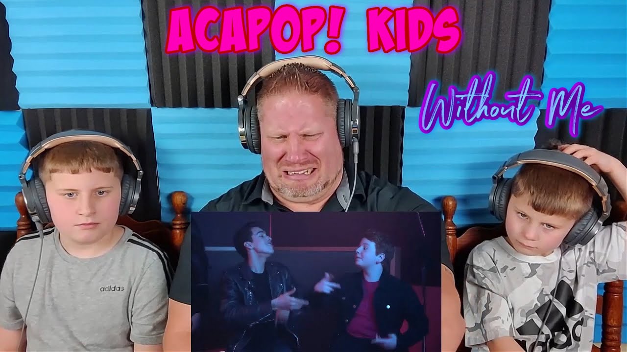 Acapop! KIDS - WITHOUT ME by Halsey (Official Music Video) REACTION