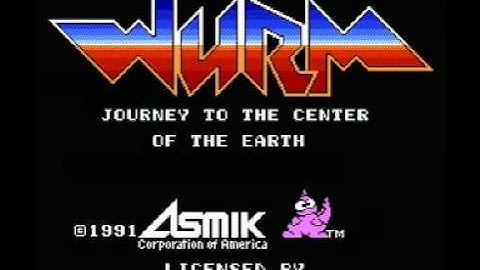 WURM - Journey to the Center of the Earth (NES) Music - Title Theme