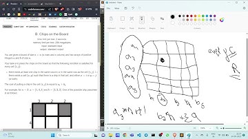 Solution to Problem B Chips on the Board | Educational Codeforces Round 155 |