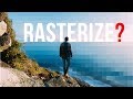 What is Rasterize in Photoshop? Difference Between Raster, Vector, and Smart Objects