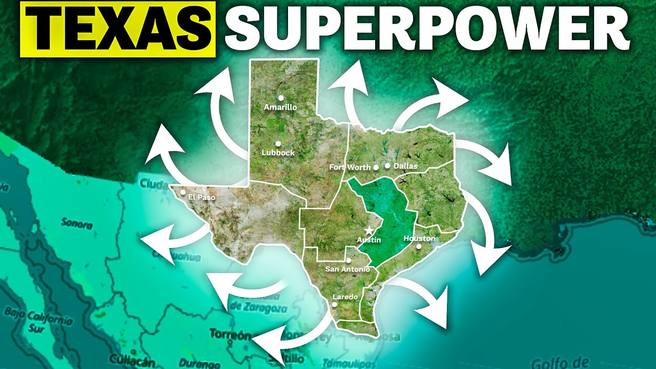 Why Texas Is the most geopolitically powerful state In the U.S