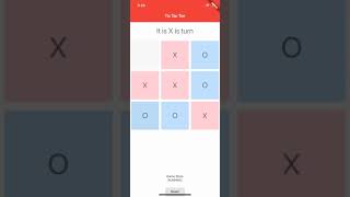 Flutter TicTacToe game