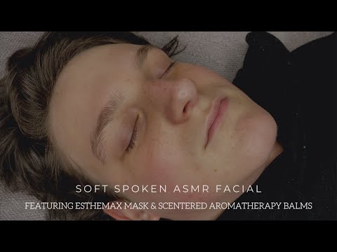 ASMR Facial with Esthemax Jelly Mask & Scentered Aromatherapy