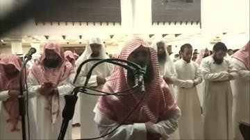 ليلة مؤثرة جدا تألق فيها الشيخ محمد اللحيدان بأداءه الباكي لسورة الاسراء كاملة