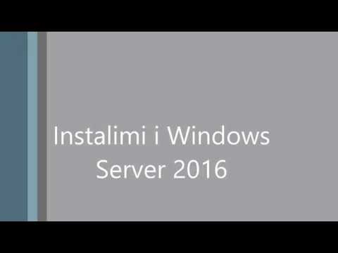 Video: Si Ta Instaloni Programin Nga Serveri