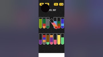 water sort puzzle (level 967)