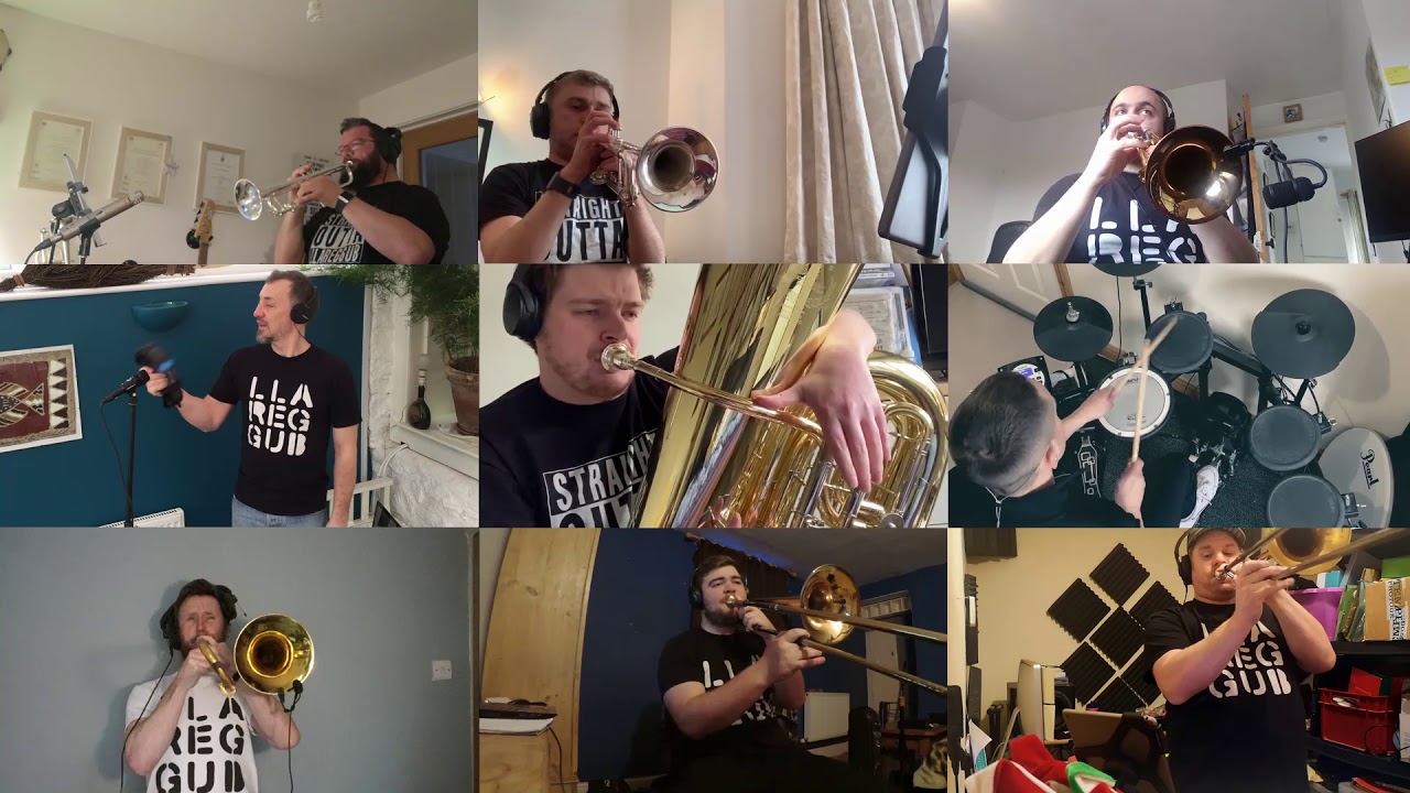 Don't Stop Me Now - Queen (LLAREGGUB BRASS BAND COVER)