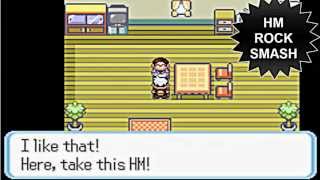 HM Hunt: Where to Get HM CUT,FLASH,ROCK SMASH AND STRENGHT on pokemon Sapphire, Ruby or Emerald
