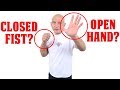 Open hand strikes vs closed fist punches whats better in a streetfight