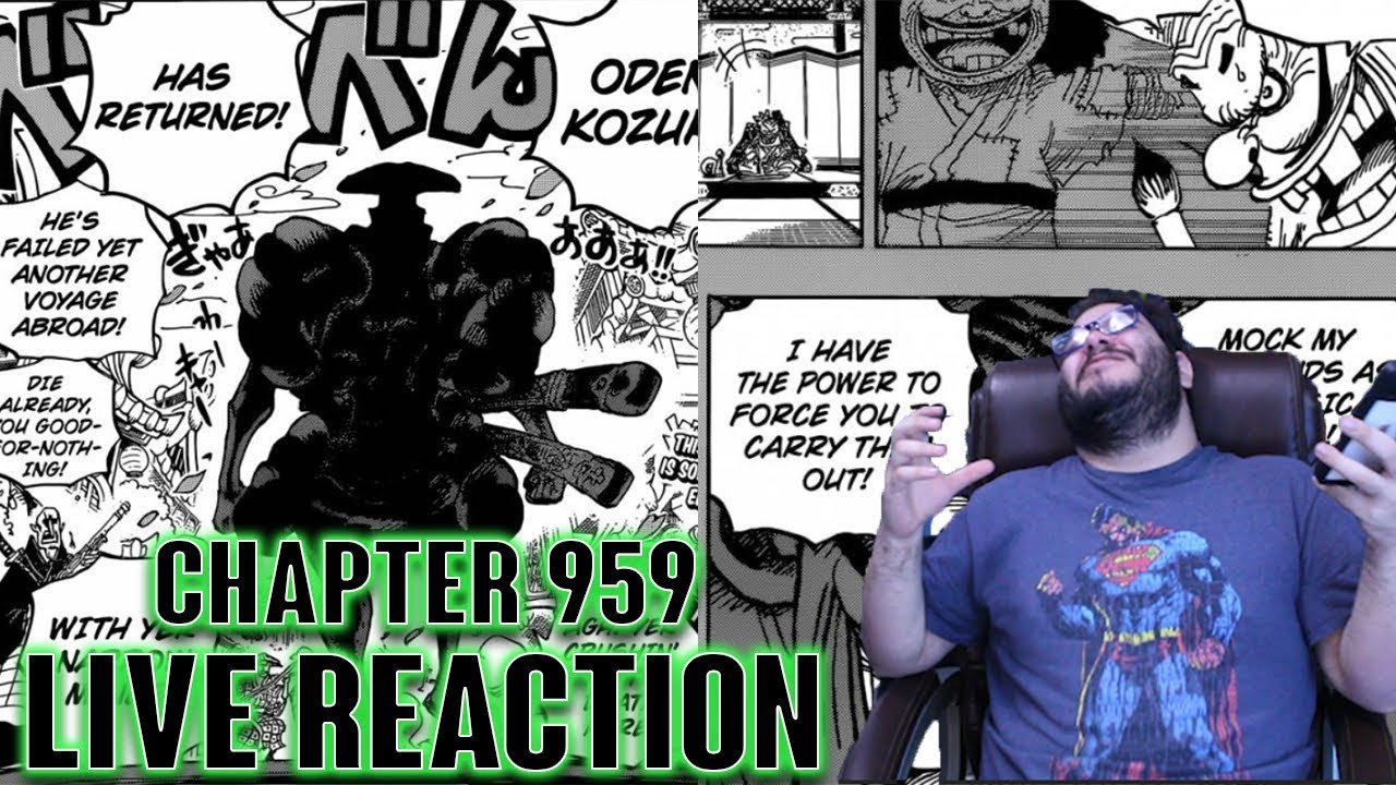 Kozuki Oden Truth Behind The Incident One Piece Chapter 959 Live Reaction Youtube