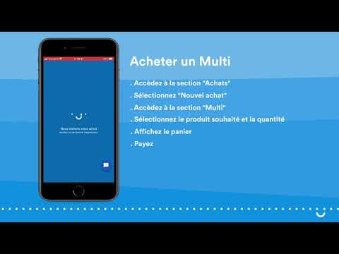 SNCB App - Acheter un Multi