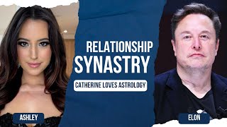 Ashley St Clair and Elon Musk relationship synastry analysis 