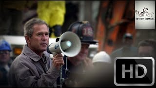 【日本語字幕】ブッシュ大統領 - グラウンド・ゼロ拡声器演説 ～President Bush Remarks At Ground Zero