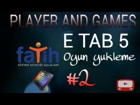 E tab 5 e apk oyun yükleme part 2