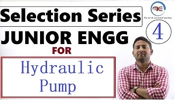 DSSSB, THDC, UPRVUNL  Hydraulic Machines Pump, Junior Engineer Best Questions