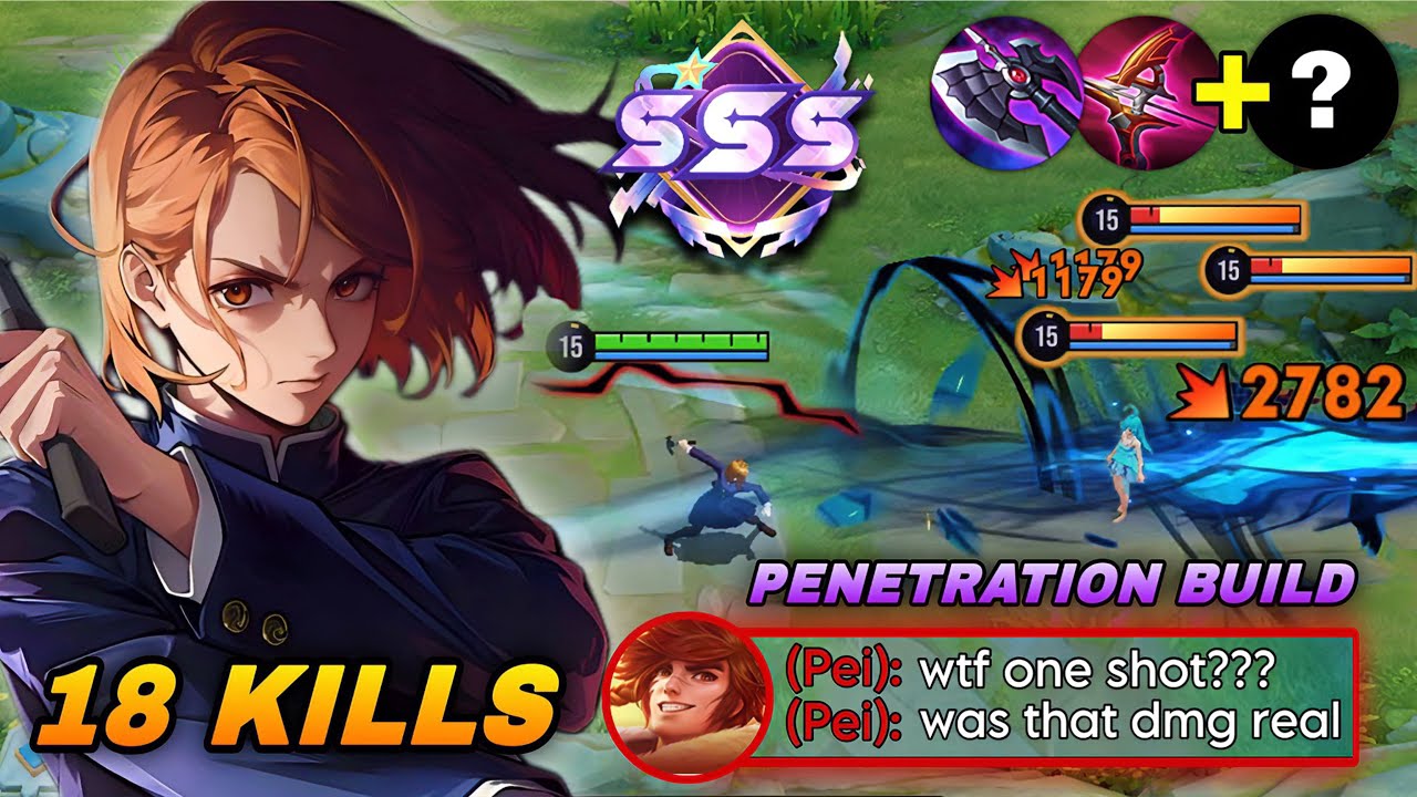 SSS! LADY SUN NOBARA SKIN WITH 2 PENT ITEM CAN OBLITERATE ENEMIES IN RANK! | LADY SUN BUILD & ARCANA