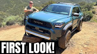 New Ride Alert! Checking Out The 2025 6th Gen Toyota 4runner Trailhunter
