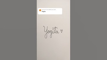 Yogita ✨ #calligraphy #cursive #handwriting #lettering #penmanship #words #art #satisfying #shorts