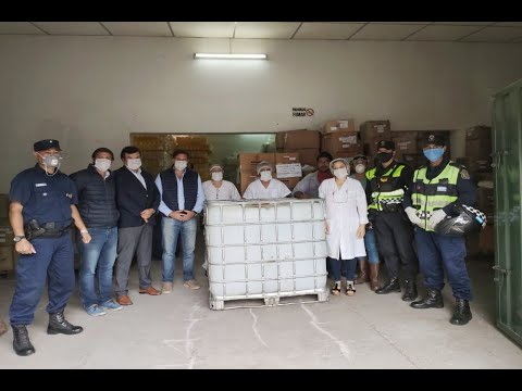 El Laboratorio de la Provincia procesará mil litros de alcohol donados por la ex Tabacal 200320