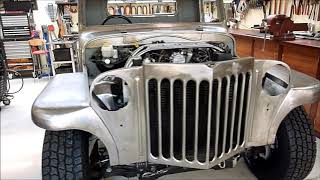 Ansen AR969 Wheels and MT tyres chosen. Willys Truck No.14