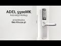 LOB ADEL 5500 MK - Zamek szyfrowy klamka szyfrowa - instrukcja obsługi