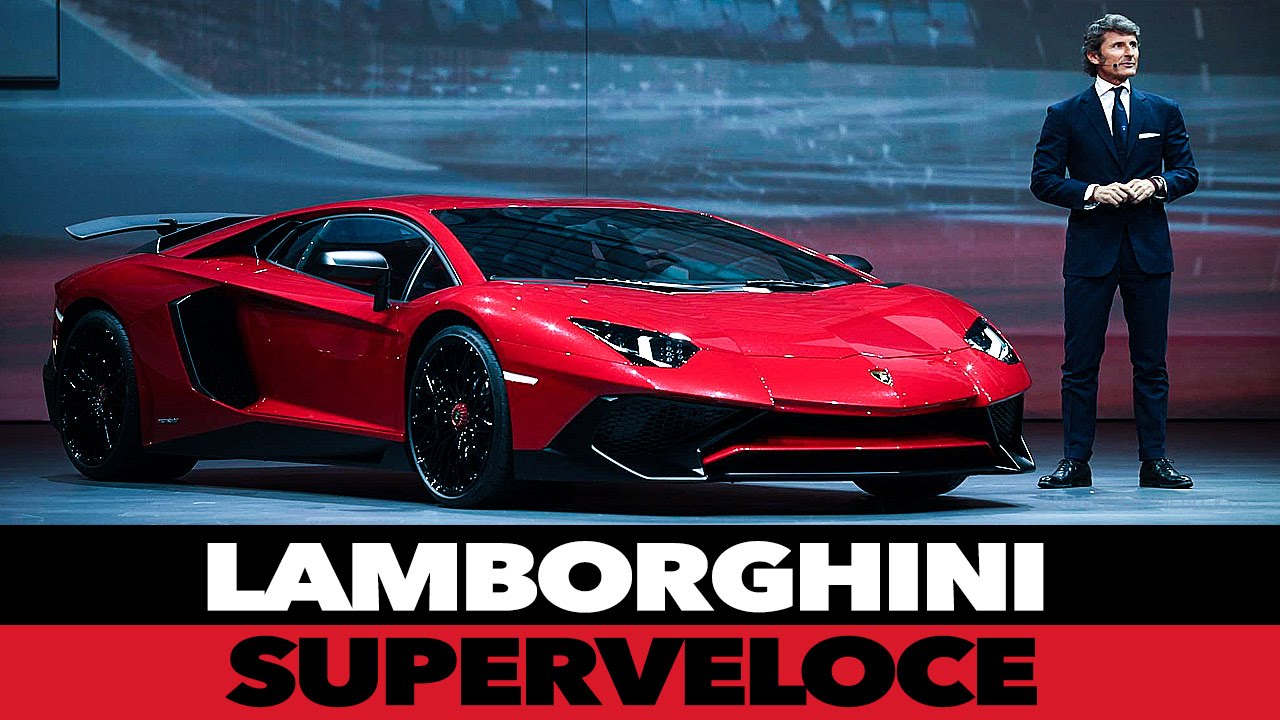 Lamborghini Aventador Superveloce SV | 2015 Shanghai PREMIERE
