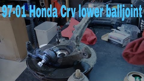 97-01 Honda Cr-v lower ball joint replacement