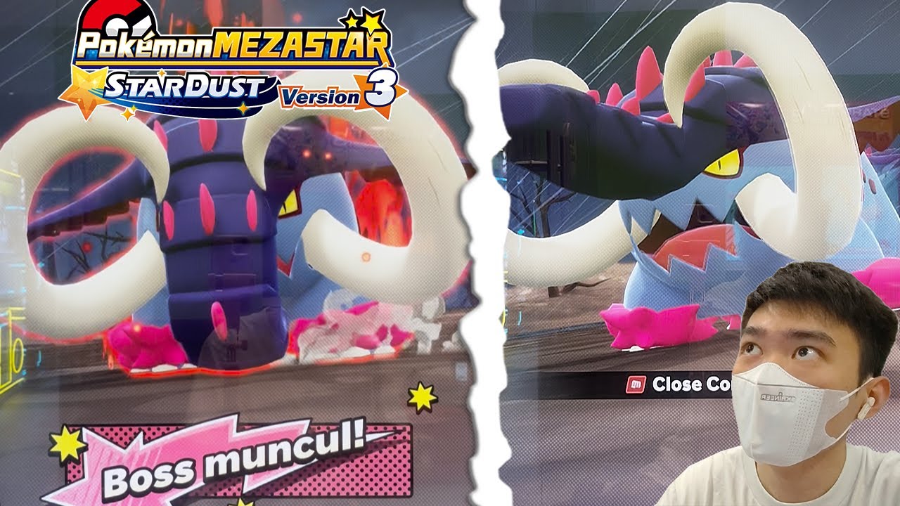 GREAT TUSK POKEMON PARADOKS SEASON 3 MEZASTAR !!! - POKEMON MEZASTAR SS3 6