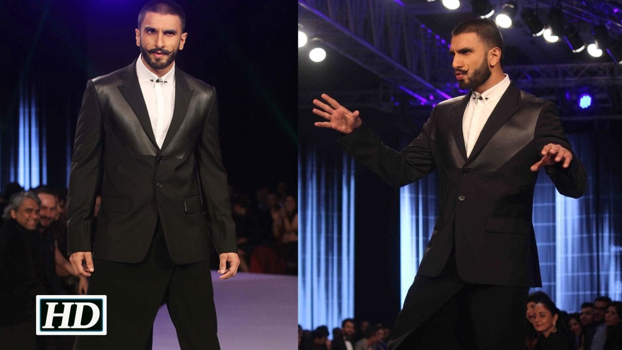 Ranveer Singh's Ramp Walk At GQ Fashion Nights