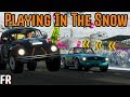 Forza Horizon 4  - RWD Playing In The Snow (Fortune Island)