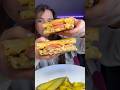 Tuna Melt😩🐟 ♡no talking/bites only♡ #eatwithme #mukbang #asmr #tunamelt #foodie #crunchy