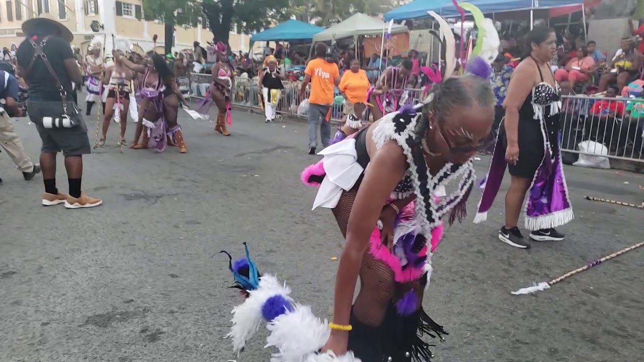 Traditional Indians at St. Thomas Adult's Parade 2019
