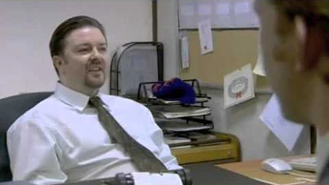 David Brent reacts to losing his motivational speaking gig