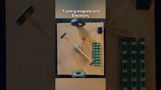 Turning Magnet Into Electricity ⚡🧲 | Physics Magic Explained