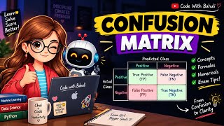 Confusion Matrix Made EASY! 🤯 | TP, TN, FP, FN + Numericals