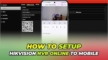 Hikvision NVR Online Setup | How To Connect Hikvision NVR To Mobile